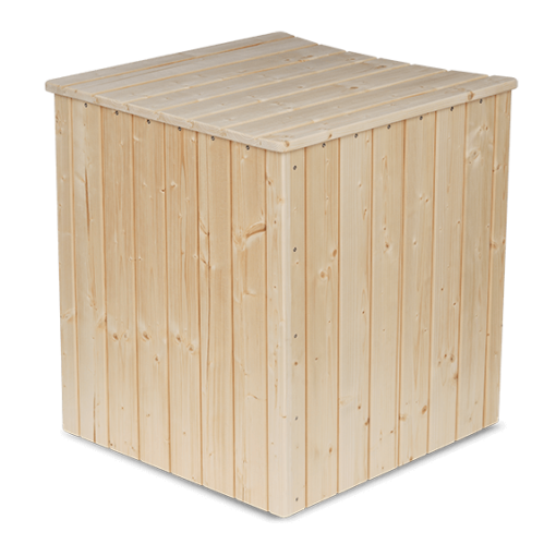 Wooden box for sand filter Spruce