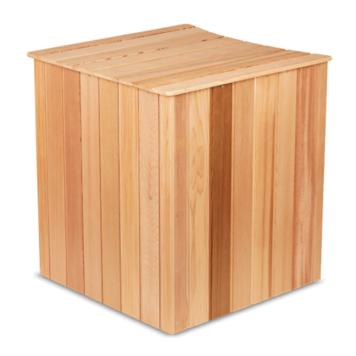 Wooden box for sand filter Red Cedar