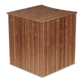 Wooden box for sand filter Thermowood